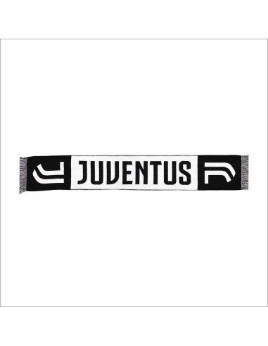 Sciarpa Juventus Jacquard Scritta e Logo