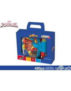 74773 PORTAPRANZO+BORRACCIA SPIDERMAN