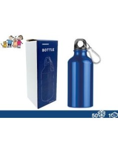 8087 BORRACCIA ALLUMINIO CON MOSCHETTONE 500 ML COLORI...