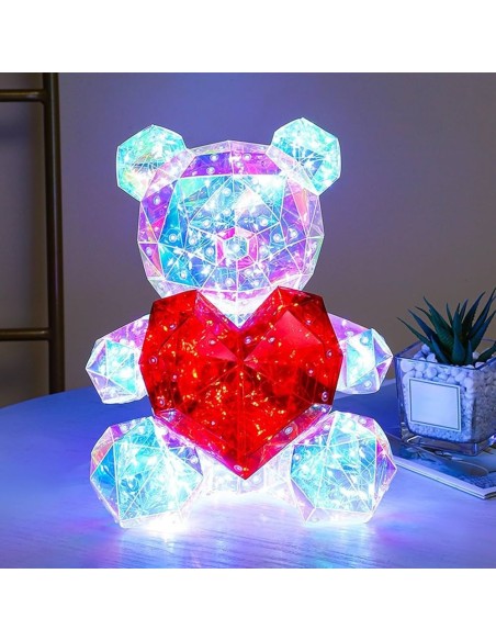 03201 ORSO C/CUORE LED CM.30
