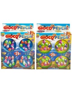 9086 GIOCO PESCA 4 PZ.MUSICALE