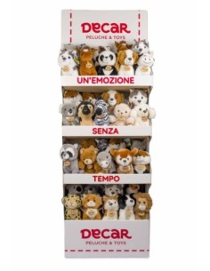 99992 PELUCHE MORBIDELLI IN ESPOSITORE ASSORTITI